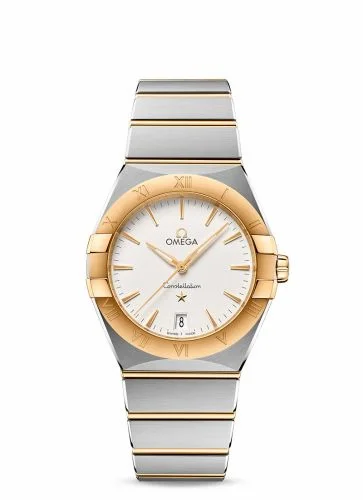 Omega Constellation Quartz 36 Stainless Steel / Yellow Gold / Silver / Bracelet 131.20.36.60.02.002 (13120366002002)